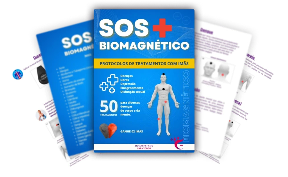 Páginas do livro S.O.S Biomagnetico