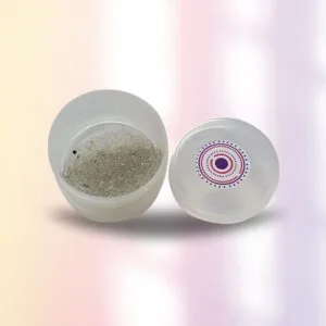 Micro esferas de cristais de lítio